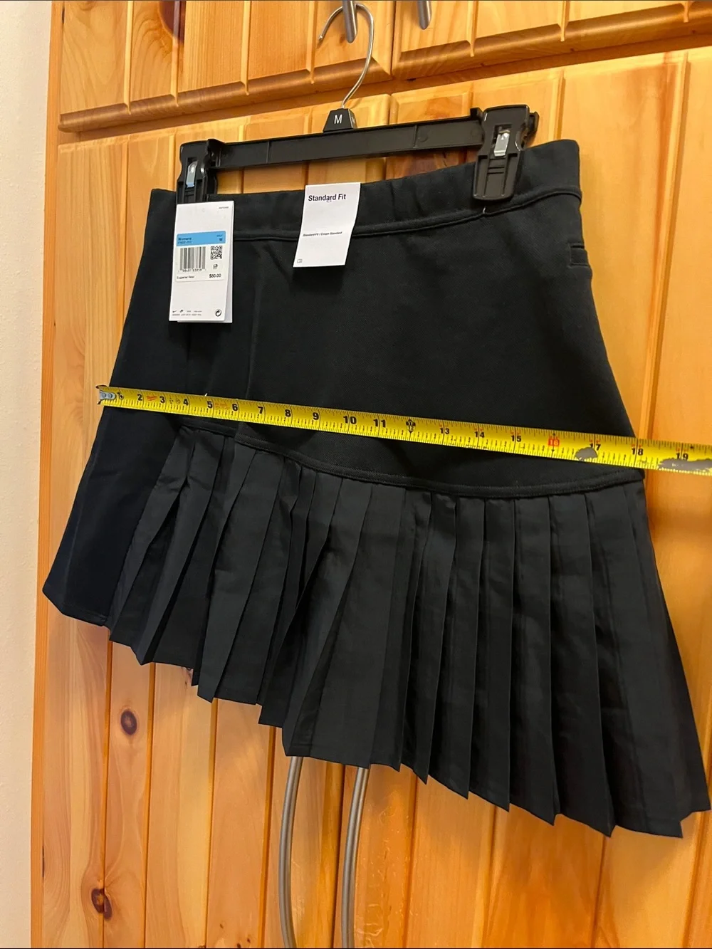 Nike Black Pleated Skater Tennis Skirt